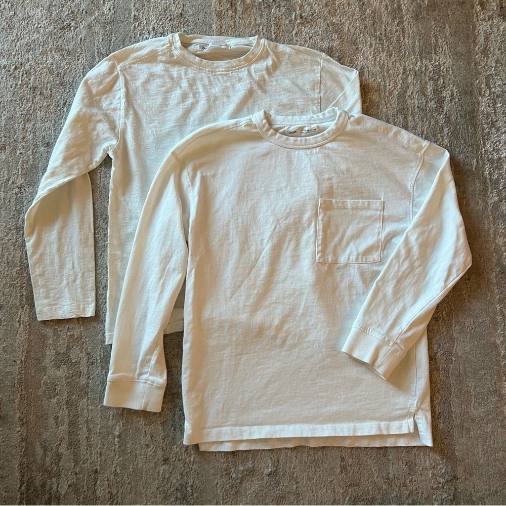 Zara Long Sleeve Tees 11/12